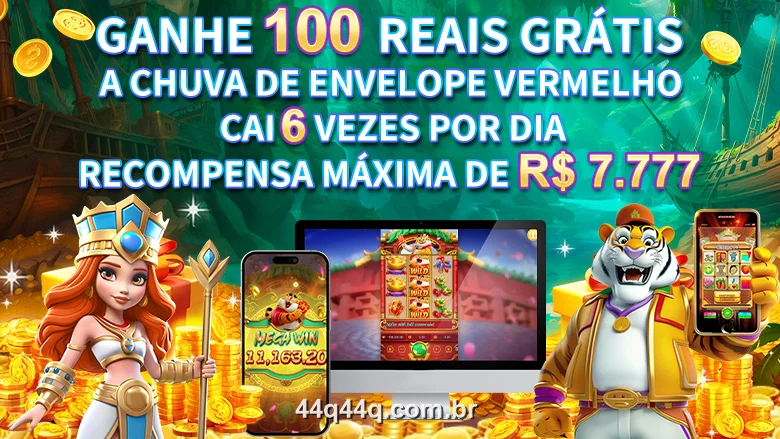 Banner oficial do 44Q: ganhe R$100 grátis e chuva de envelope vermelho até R$7.777